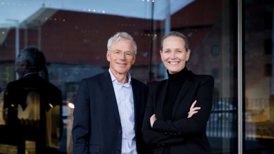 Billede af direktørerne Cecilie og Anders